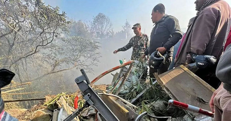 নেপালে বিধ্বন্ত উড়োজাহাজ থেকে জীবিত উদ্ধার হয়নি কেউ