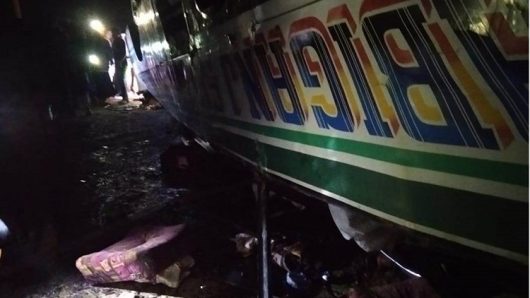 বাহুবলে দুর্ঘটনায় নিহত ৩ জনের লাশ হস্তান্তর, একজনের পরিচয় মিলেনি