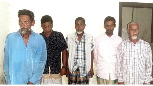 গোলাপগঞ্জে পুলিশের বিশেষ অভিযান, গ্রেপ্তার ৫