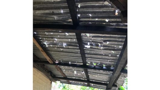 ফেঞ্চুগঞ্জে শিলাবৃষ্টিতে ফুটো টিনের চাল, ফসলের ব্যাপক ক্ষতি