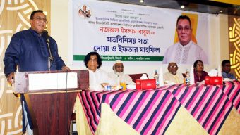 নগরবাসীর উন্নয়নের লক্ষ্যে ক্ষমতার পরিবর্তন এখন সময়ের দাবি : নজরুল ইসলাম বাবুল