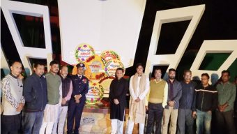 শাল্লায় বিনম্র শ্রদ্ধার্ঘ্য অর্পনের মাধ্যমে আন্তর্জাতিক মাতৃভাষা দিবস উদযাপন