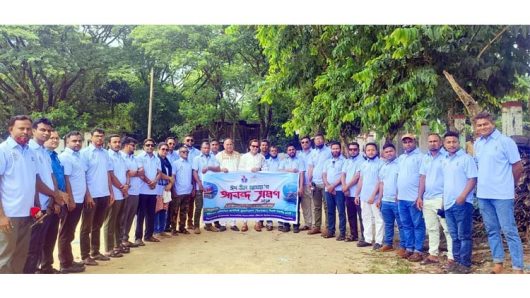 টাঙ্গুয়ার পথে নৌবিহারে যাত্রা করলো বিএমজেএ’র এক ঝাঁক সদস্য