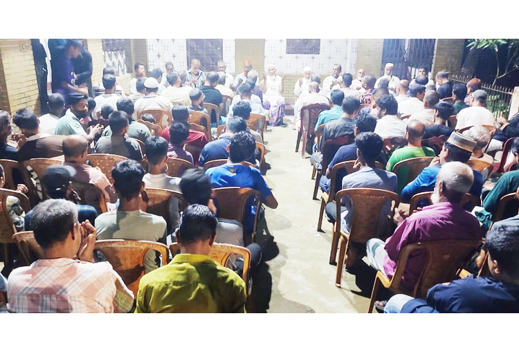 ঈদে মিলাদুন্নবী উপলক্ষে বারখলা যুব সংঘের দোয়া মাহফিল