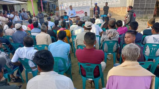 শাল্লায় পানি উন্নয়ন বোর্ডের গণশুনানি