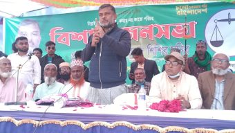 দিরাই-শাল্লায় পরিবর্তনের ডাক শিশির মনিরের : জনসভায় মানুষের ঢল