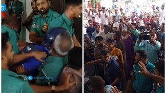সিলেটে আদলত চত্বরে শিশু ফাহিমা হত্যা মামলার আসামির ওপর ফের হামলা