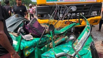 এবার ওসমানীনগরে ট্রাক-সিএনজির সংঘর্ষ, একাধিক নিহতের খবর